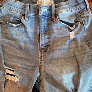 Mudd Flux stretch high rise ankle jegging